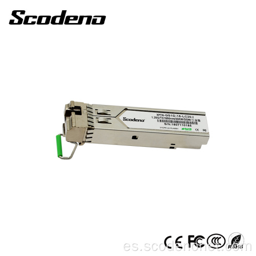 Transceptor de fibra óptica de alta calidad Scodeno Supply 1000T RJ45 a módulo 1000X 1.25g SFP